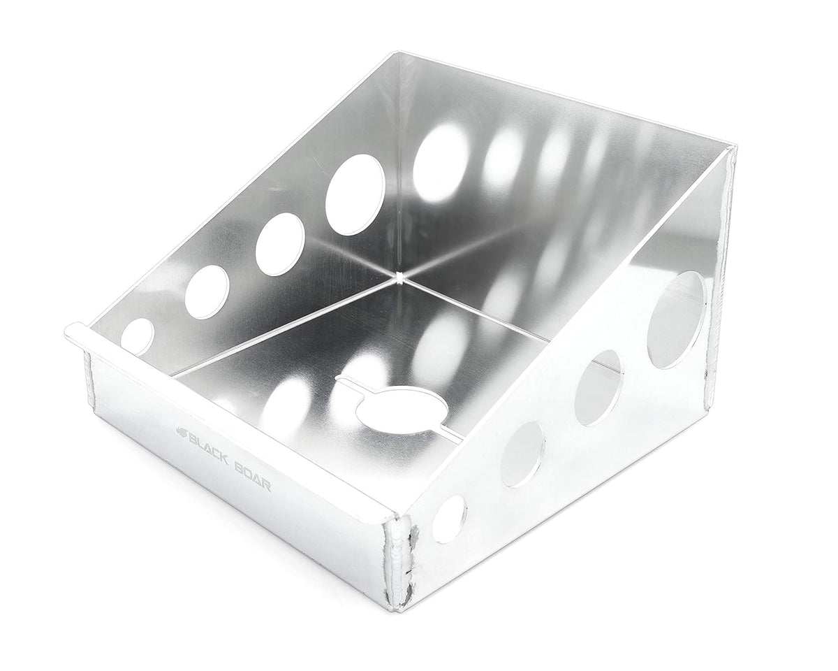 Black Boar Soporte de Aluminio de jabalí Negro para Remolque/Garaje Cerrado, sostiene de Forma Segura (1) Caja de Rag | construcción Duradera | fácil de Instalar (66103)