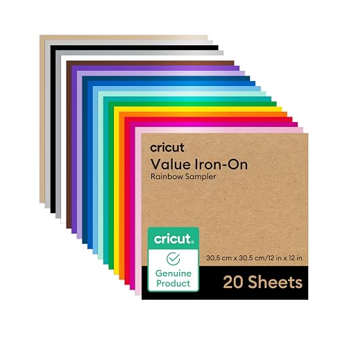 Value Iron-on - Rainbow Sampler - 12x12 in (20)