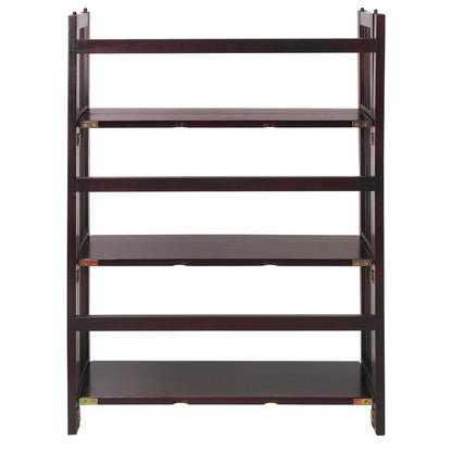 Casual Home - Estantería Plegable con 3 estantes apilable