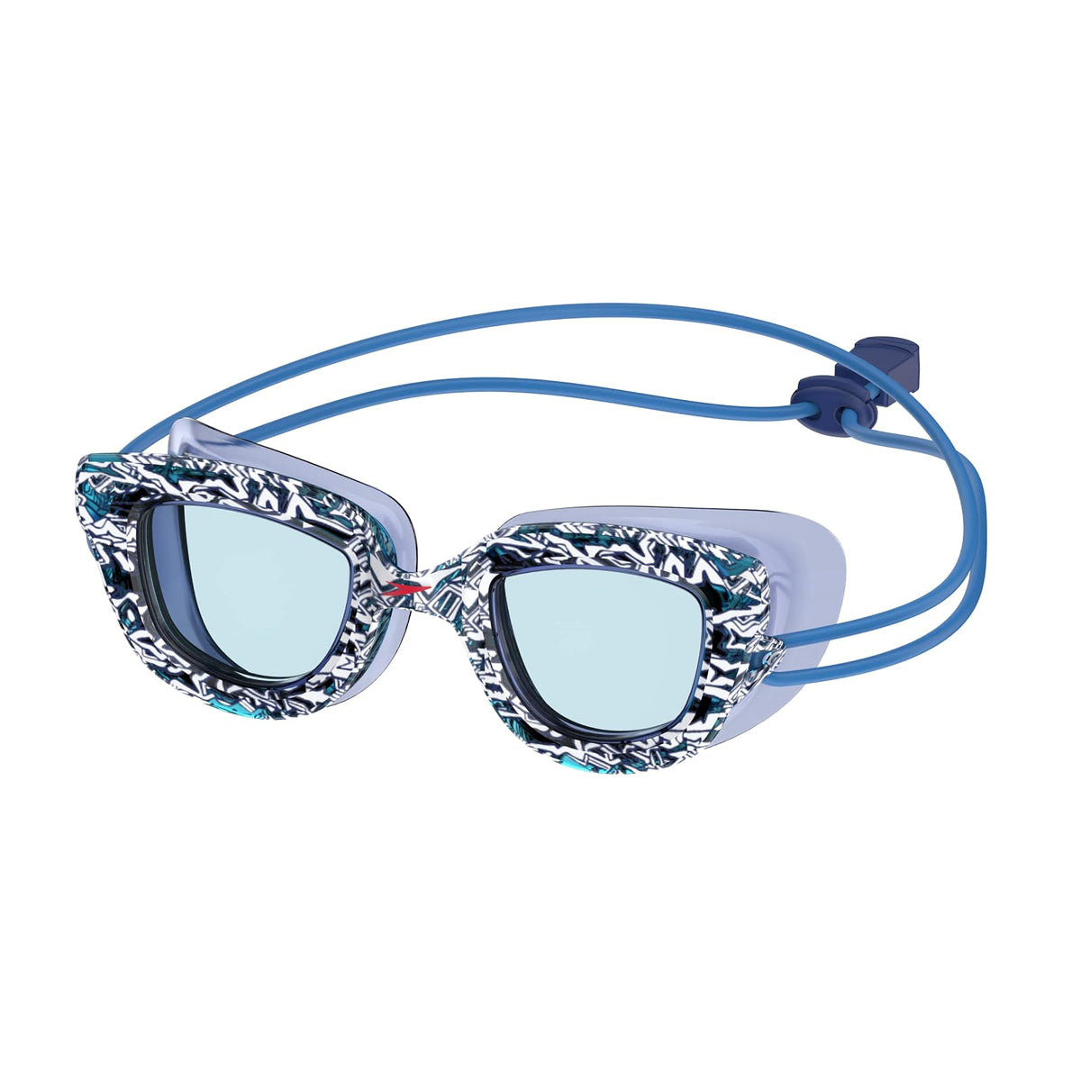 Speedo Sunny G Goggles de Natación Infantiles 3-8 Años - talla única - gis de tiburón azul - Celeste