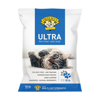 Dr. Elsey's Precious Cat Ultra - Arena para Gatos, Bolsa de 18 Libras