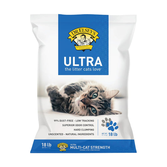 Dr. Elsey's Precious Cat Ultra - Arena para Gatos, Bolsa de 18 Libras