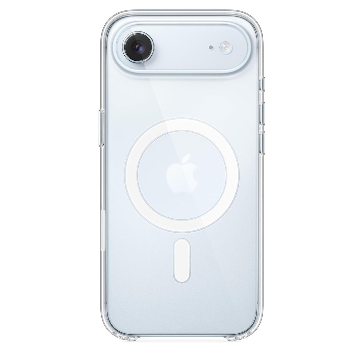 Apple Bumper para iPhone Air con Puntos de Conexión para Correa Cruzada - escarcha - Funda