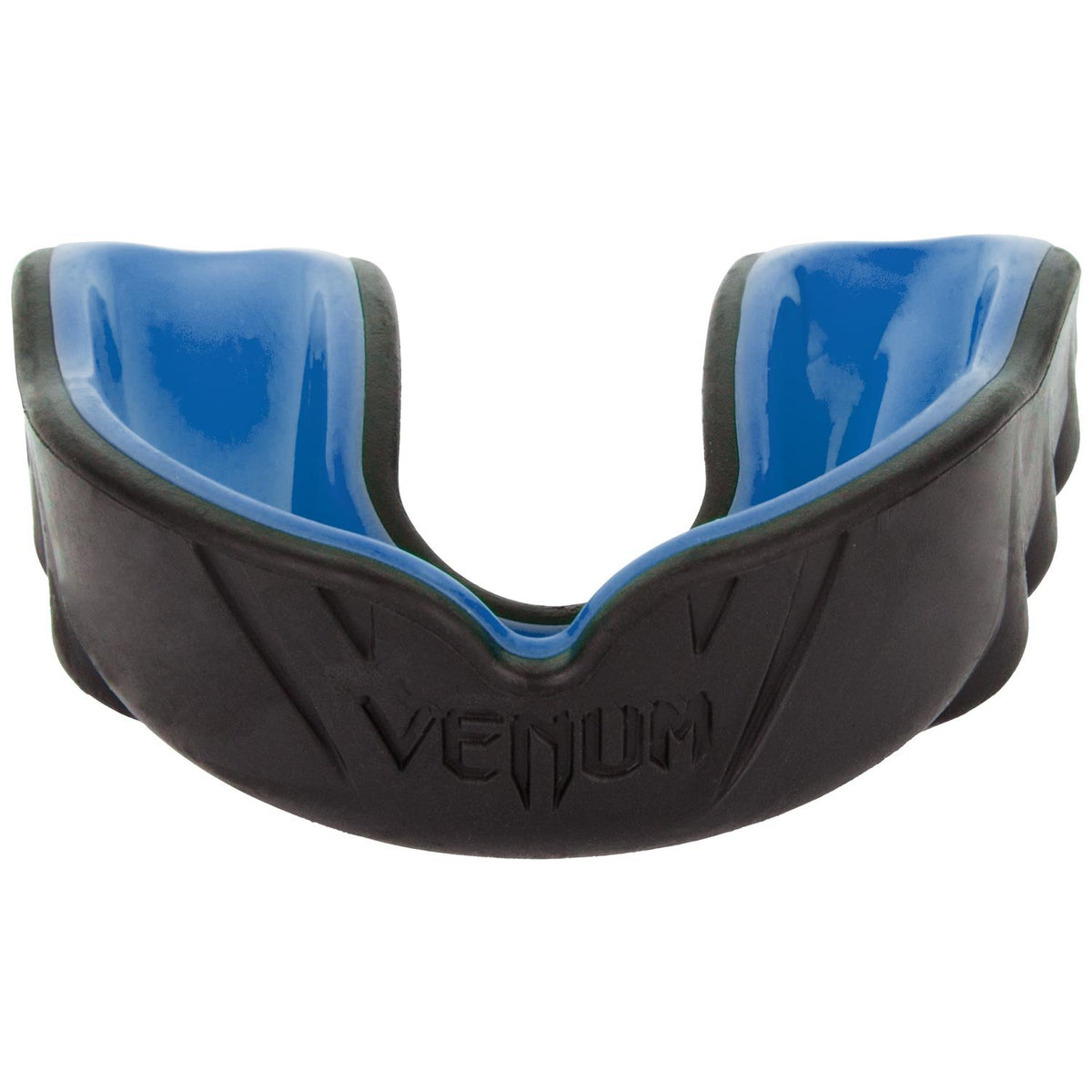 Venum Protector Bucal Challenger - Protector Dental - Negro - Azul