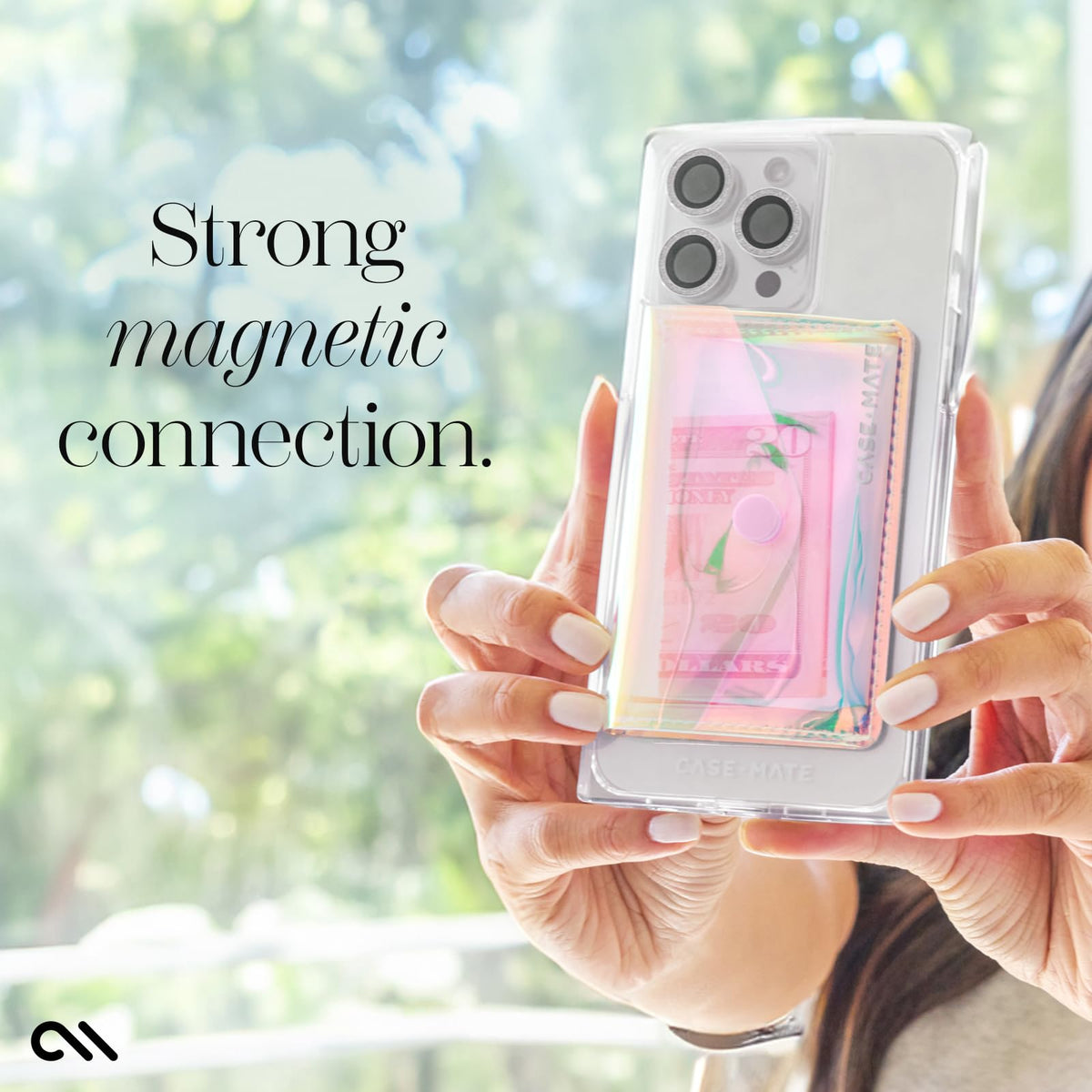 Case-Mate - portafolios magnética para iPhone [tarjetero]