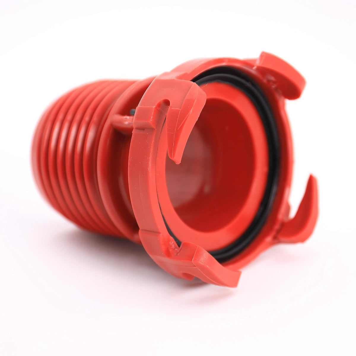 Valterra F02-3101 - Adaptador de válvula de Acoplamiento EZ para Manguera de Drenaje de RV, Color Rojo