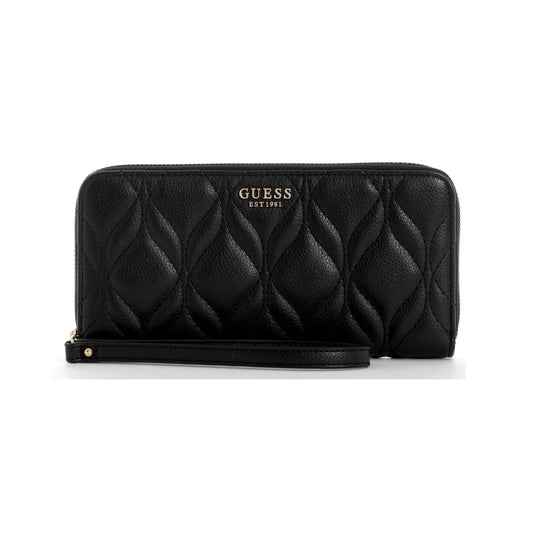 GUESS CARTERA GRANDE MAXINE EN COLOR NEGRO