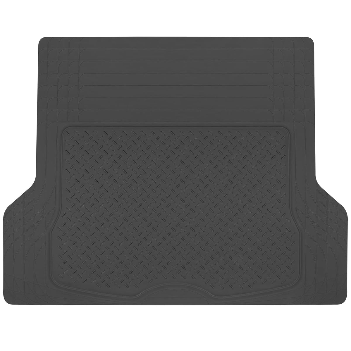 BDK Tapete de Carga para Todo Tipo de Clima de Goma HD, Negro, MT-785-BK