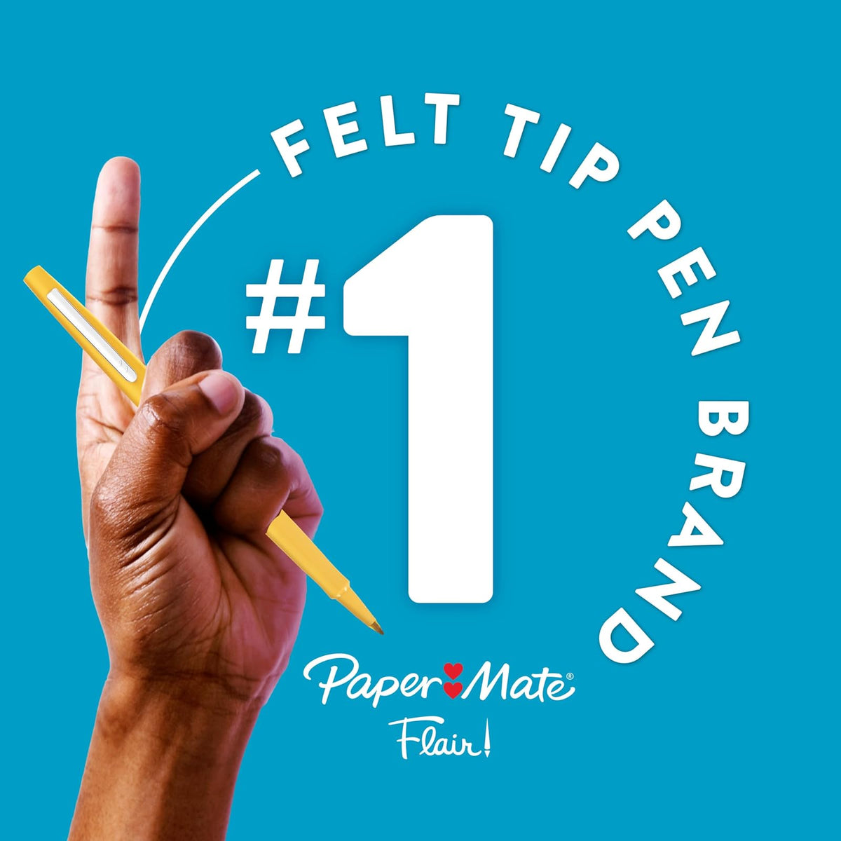PAPER MATE - Rotuladores Flair, punta Mediano, paquete Candy Pop de edición limitada, 24 piezas (1979424)