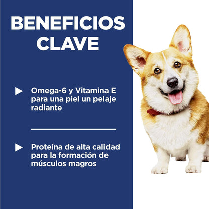Hill's Science Diet Small Bites Croquetas para Perro Adulto Pollo 6.8Kg | Croquetas Hill's para perro, pollo real, razas pequeñas, digestión saludable, sistema inmunológico fuerte