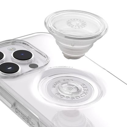 OtterBox OTTER + POP SYMMETRY CLEAR SERIES para iPhone 14 Pro Max (ONLY) - TRANSPARENTE