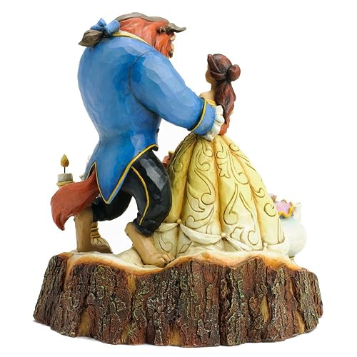 Enesco 4031487 Disney Traditions by Jim Shore Beauty and The Beast Figurine, 19.7cm