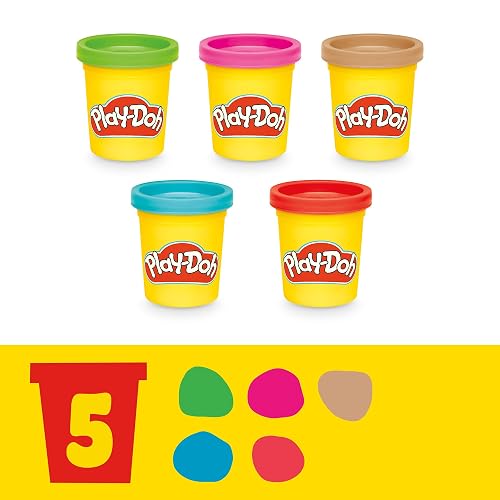 Play-Doh Hasbro Kit Veterinario con Cachorro, 10 Herramientas y 5 Colores
