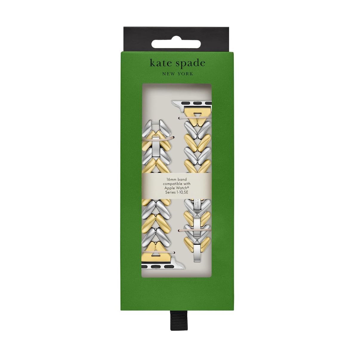 Kate Spade New York Correa para Apple Watch Kate Spade KSS0201E Apple Only de acero inoxidable en color dorado y plateado para dama
