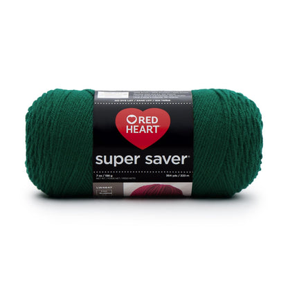 Red Heart Estambre Acrílico Peso Medio Categoría 4 - Paddy Green - Sólido