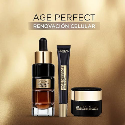 L'Oreal Paris, Crema De Día Anti-Arrugas Age Perfect Renovación Celular, 50Ml