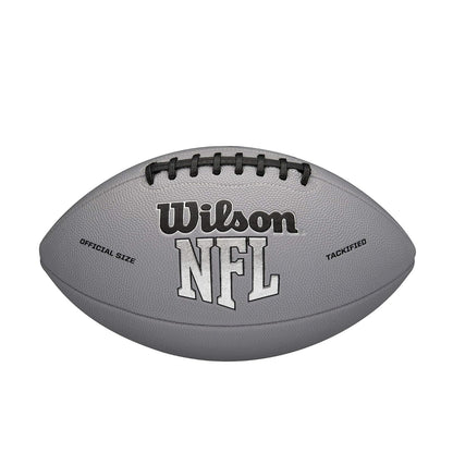 Wilson Balón de Fútbol Americano NFL MVP - Official (Age 14+) - Gris