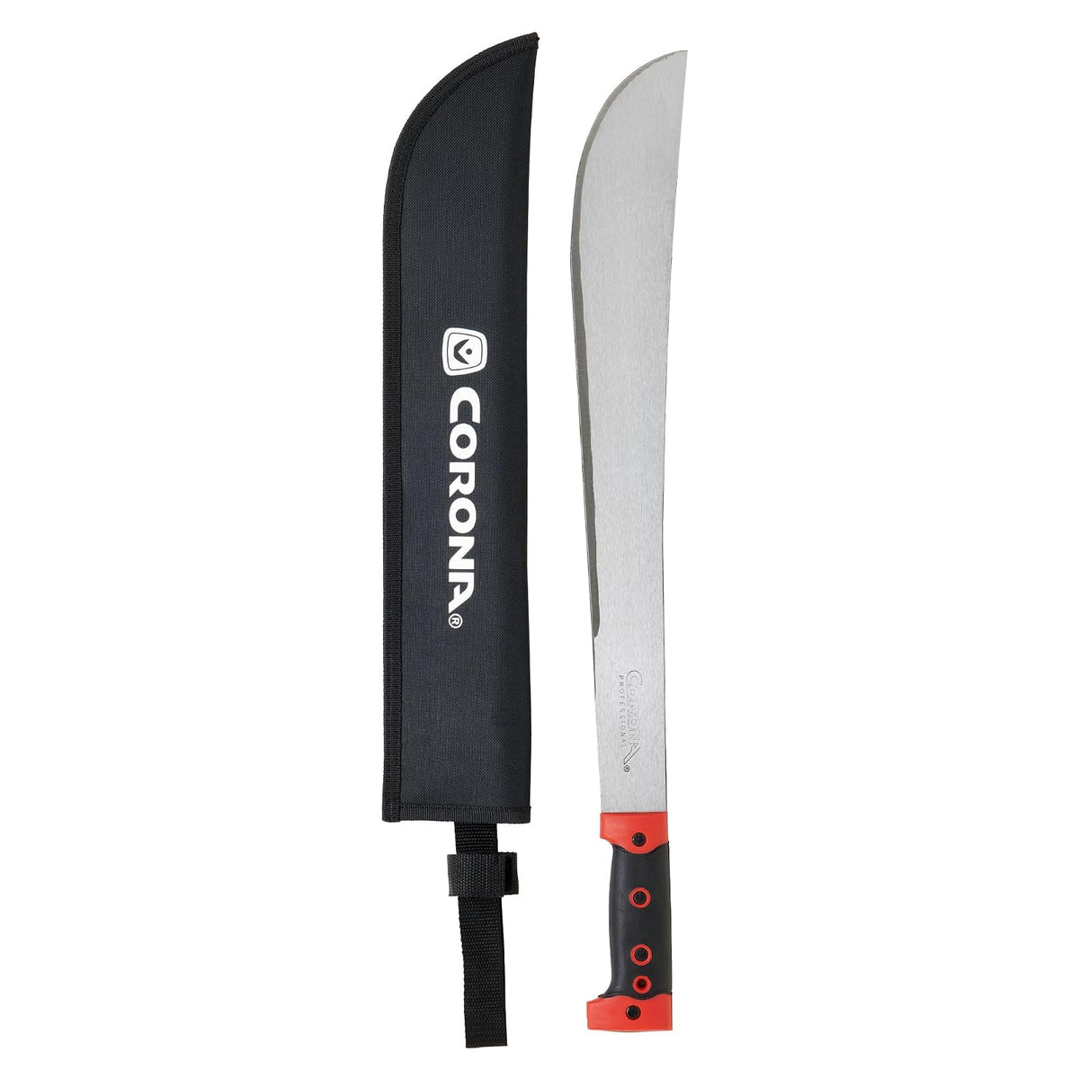 ErgoHandle Machete, 18 Pulgadas con Funda de Nailon