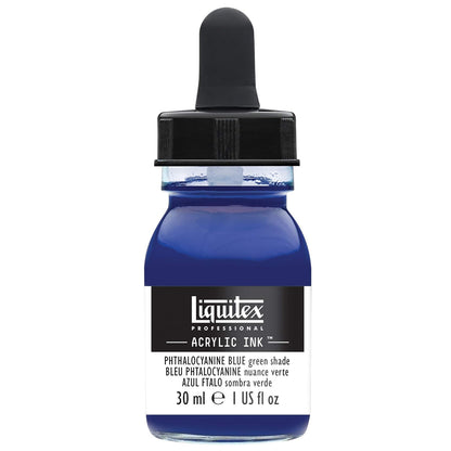 Liquitex Professional Tinta Acrílica 30 ml - Azul (Phthalocyanine Blue Green Shade)