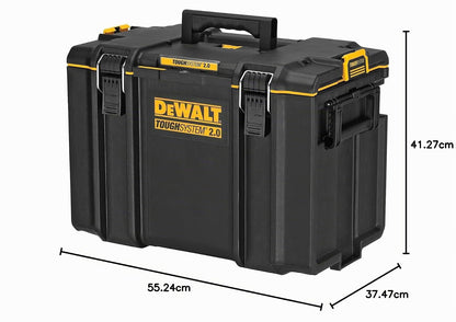 DEWALT Caja de herramientas 22" TOUGHSYSTEM, capacidad 123 kg (DWST08400)