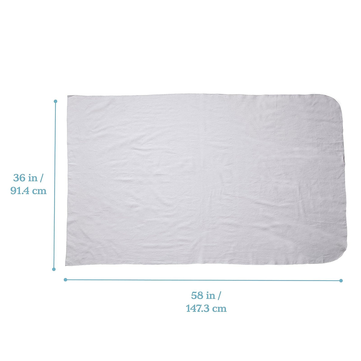 ECR4Kids ELR-026 - Manta de descanso para cuna de guardería para niños, color blanco (paquete de 12)