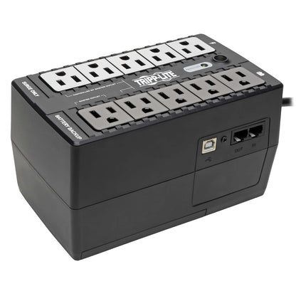 Tripp Lite ECO550UPS No Break 550VA 300W UPS Standby, Compacto, Ahorrador de Energía, USB, Tel/DSL, 8 Contactos