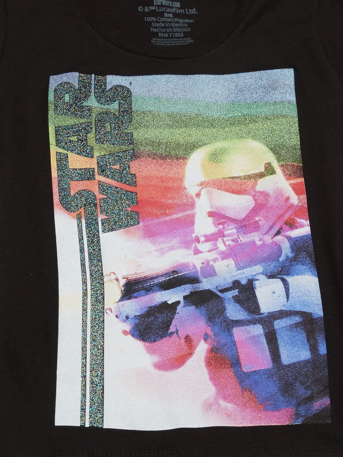 STAR WARS - Playera clásica para niña, Paquete de 3