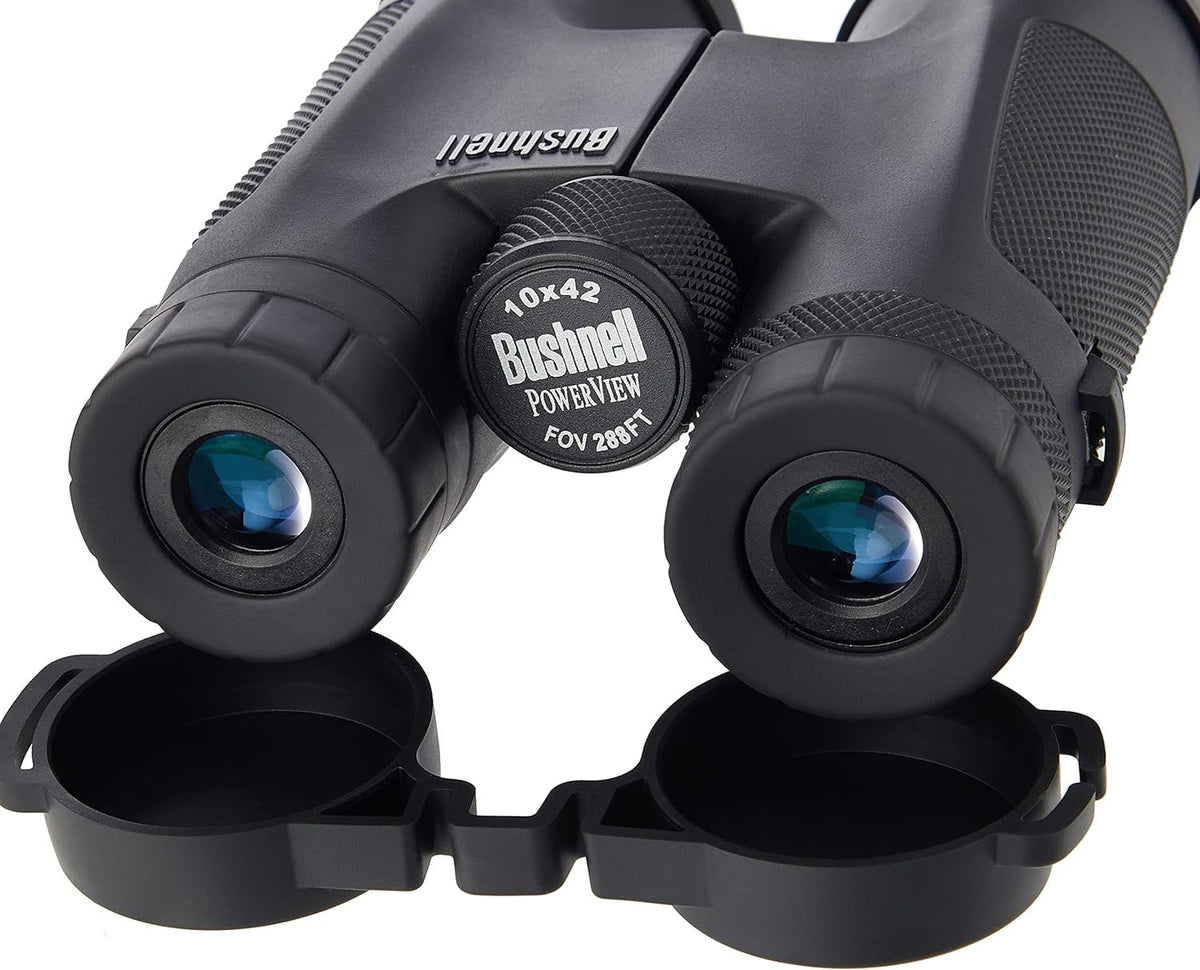 Bushnell - Prismáticos de Techo Powerview 141042, 10 x 42