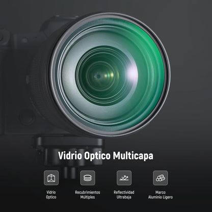 NEEWER 82 mm CPL + Filtro Difusor Negro 1/4 para Filtro de Efecto Cinematográfico de Niebla (Paquete de 2), Filtro Polarizador Circular de Cristal Óptico Multicapa con Efecto Cinematográfico Suave