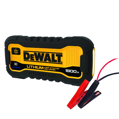 DEWALT DXAELJ18C 1800 Pico Amps Jump Starter | Ión de litio, alimentación USB, estuche de transporte