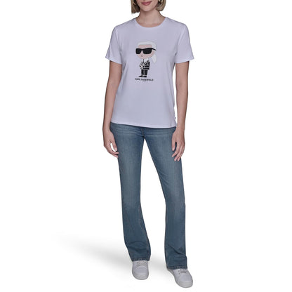 Karl Lagerfeld - Playera de Manga Corta