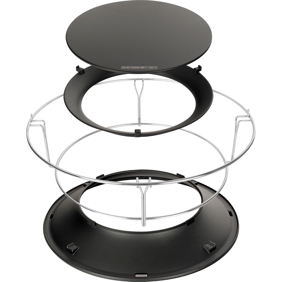 Kamado Joe KJ-Hyper Classic - Rodillo con Estante para Cocina, Color Negro