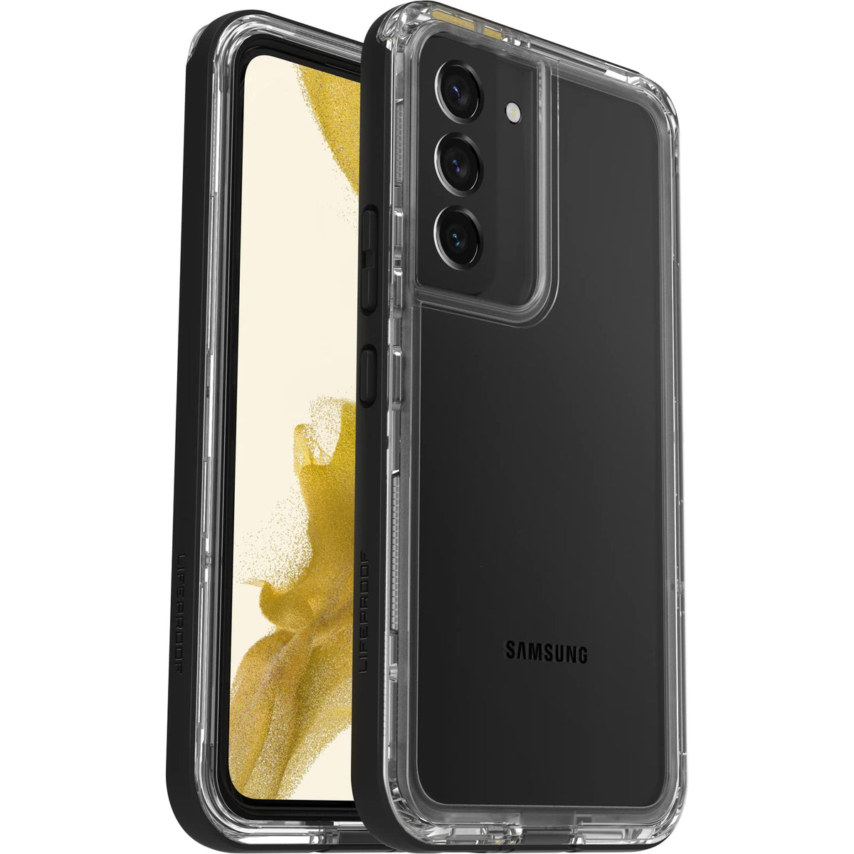 OtterBox LifeProof NËXT Funda para Galaxy S22 - Serie SIGUIENTE - Sólido - Negro