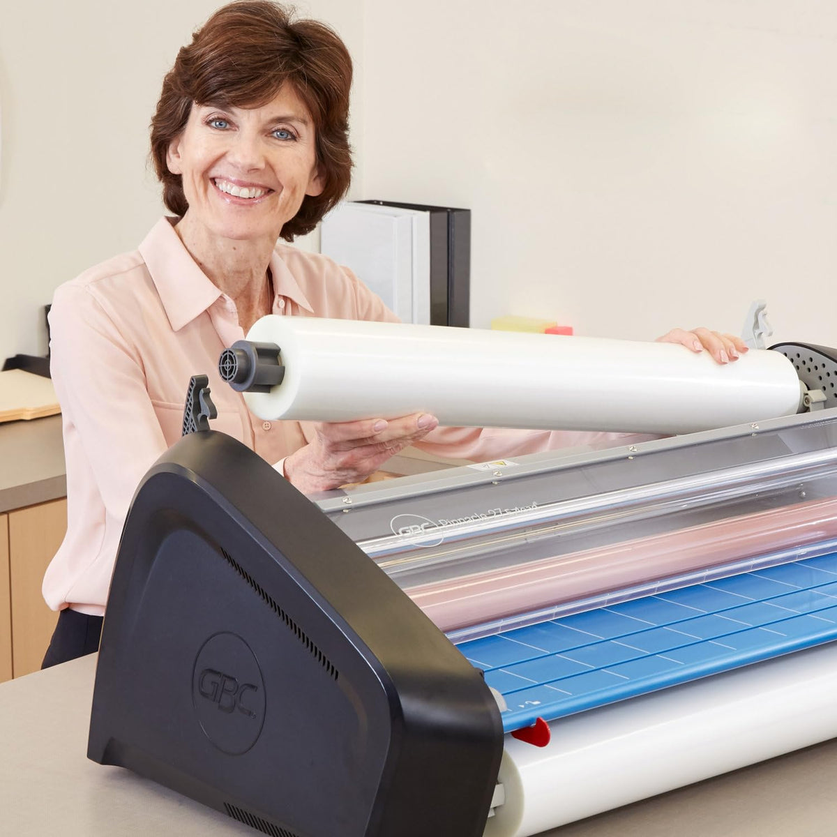 GBC Thermal Laminating Film, Rolls, NAP II, Ultima 35 Ezload, Glossy, 12" x 200', 2 Pack (3125913EZ)