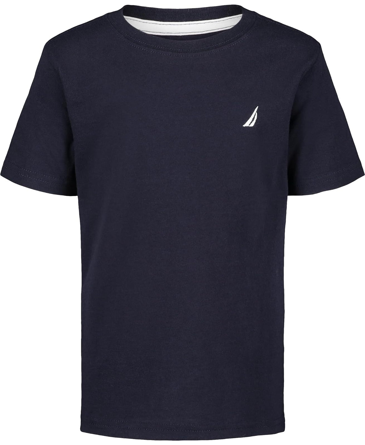 Nautica Camiseta de Manga Corta para Niño Color Ceramic - 10-12 - Sport Navy Heather