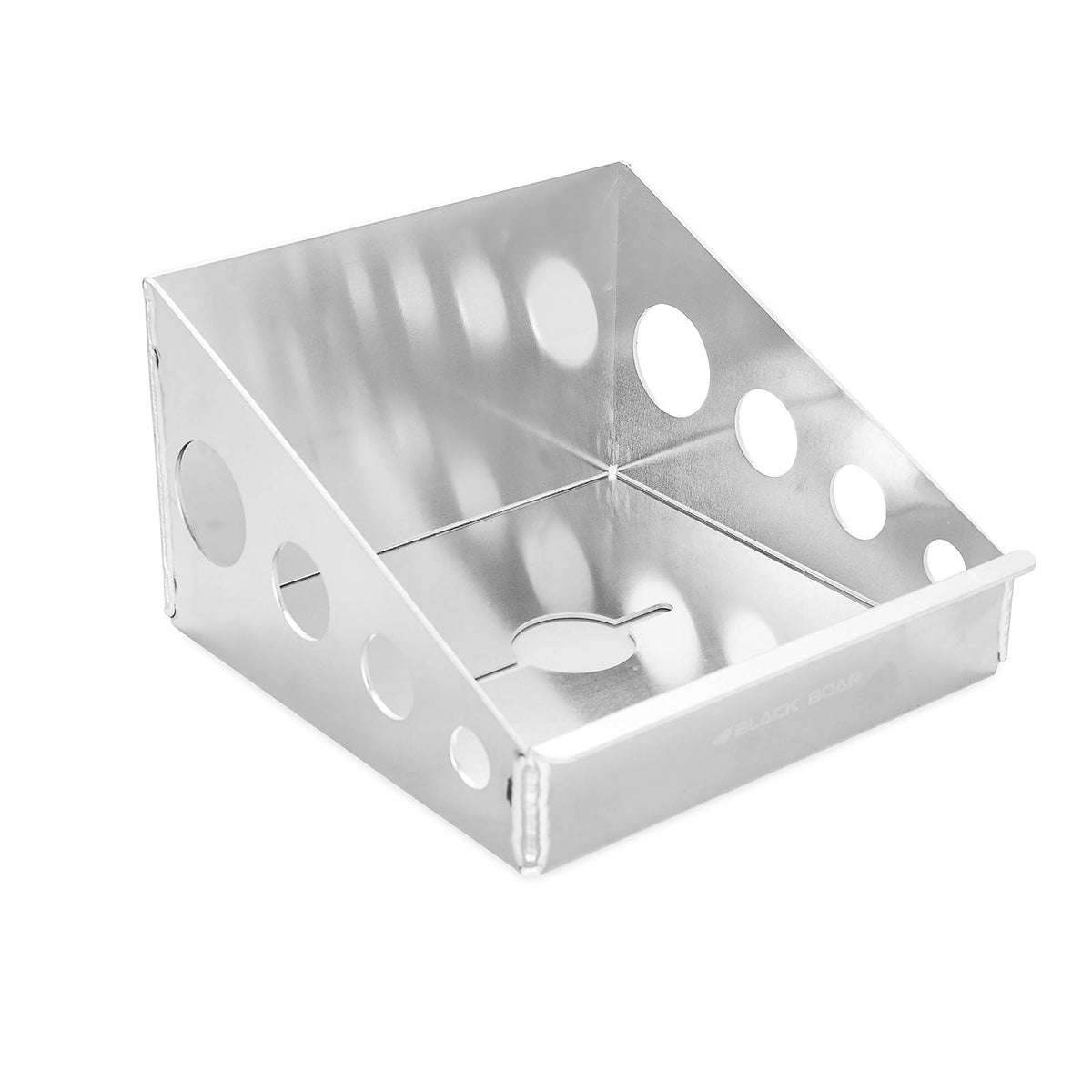 Black Boar Soporte de Aluminio de jabalí Negro para Remolque/Garaje Cerrado, sostiene de Forma Segura (1) Caja de Rag | construcción Duradera | fácil de Instalar (66103)