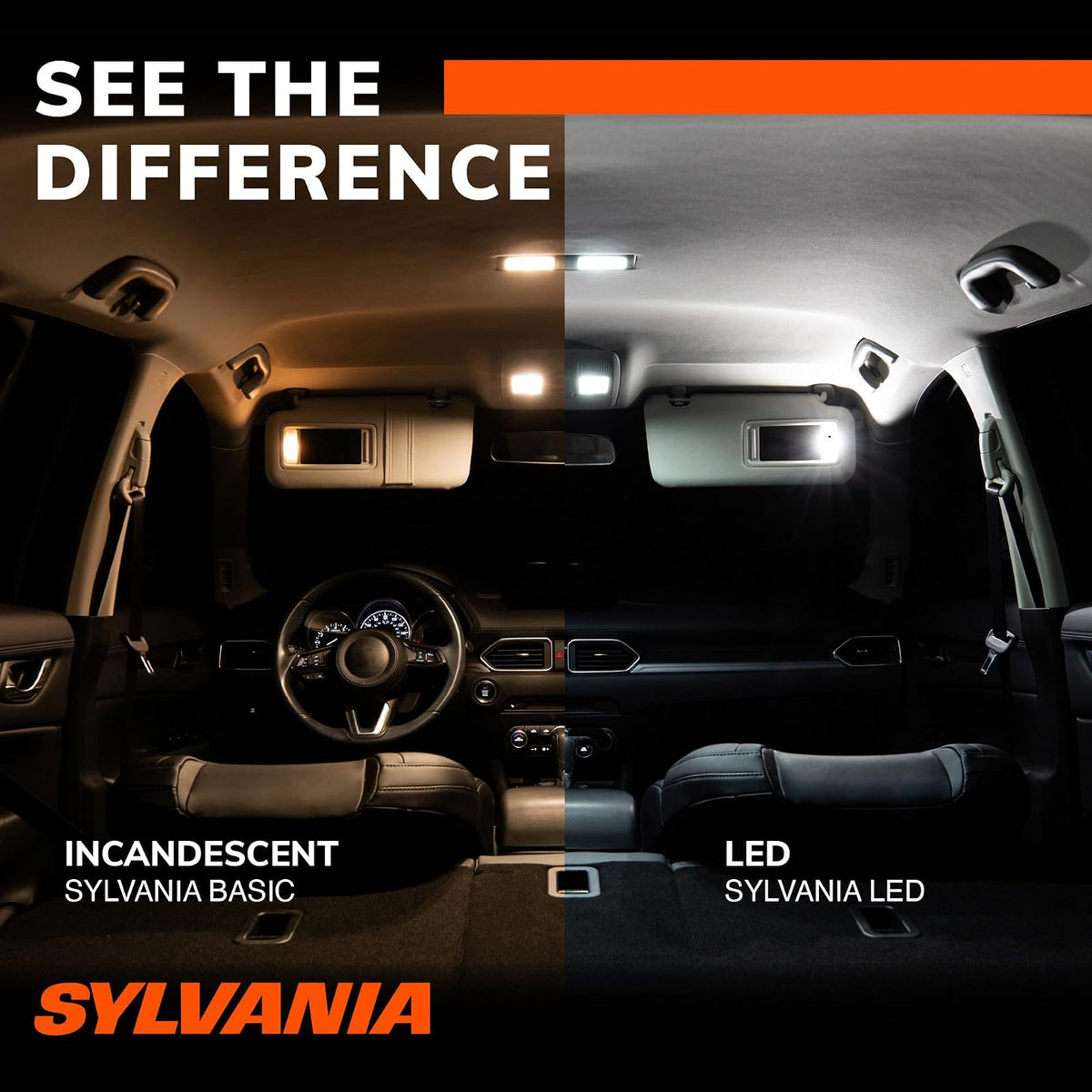 Sylvania 1157SL.BP2 Foco LED Blanco para Vehículo, Paquete de 2