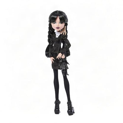 Monster High Skullector Muñeca de Colección Wednesday Merlina Adams 6Y+