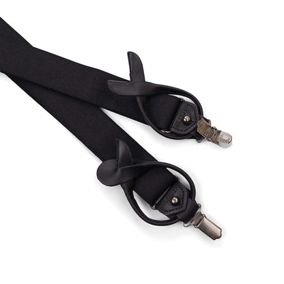 Tommy Hilfiger Tirantes para hombre de 32 mm con clip convertible, extremo de botón y correa