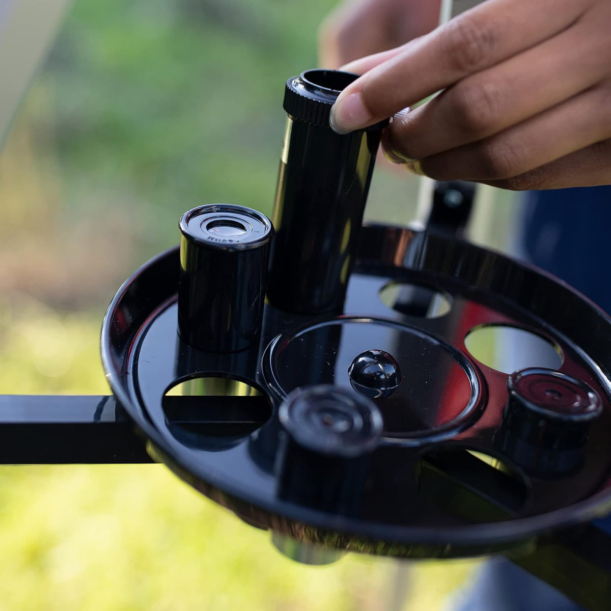Educational Insights GeoSafari Omega Refractor Telescope. Telescopio para niños y Adultos, Compatible con el Aprendizaje de CTIM, Ideal para Explorar el Espacio, la Luna y Las Estrellas