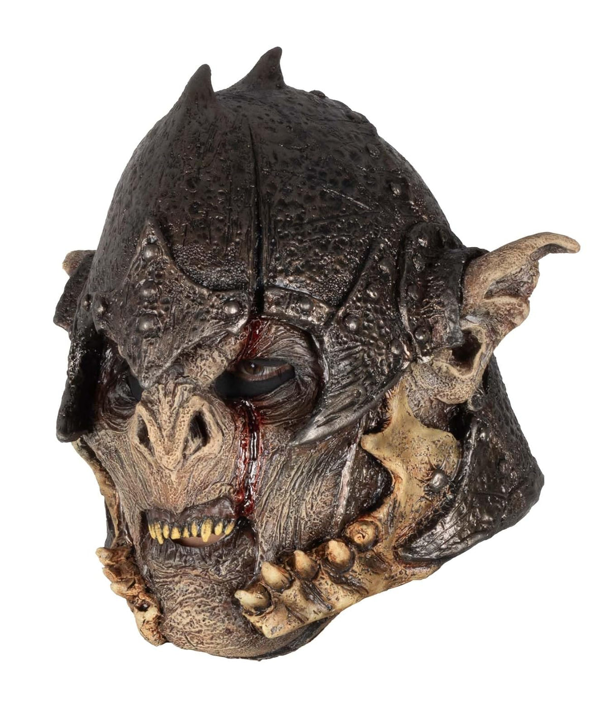 Ghoulish Productions Máscara de Látex de Warrior Orc para Adulto, Ideal para Halloween y Fiestas