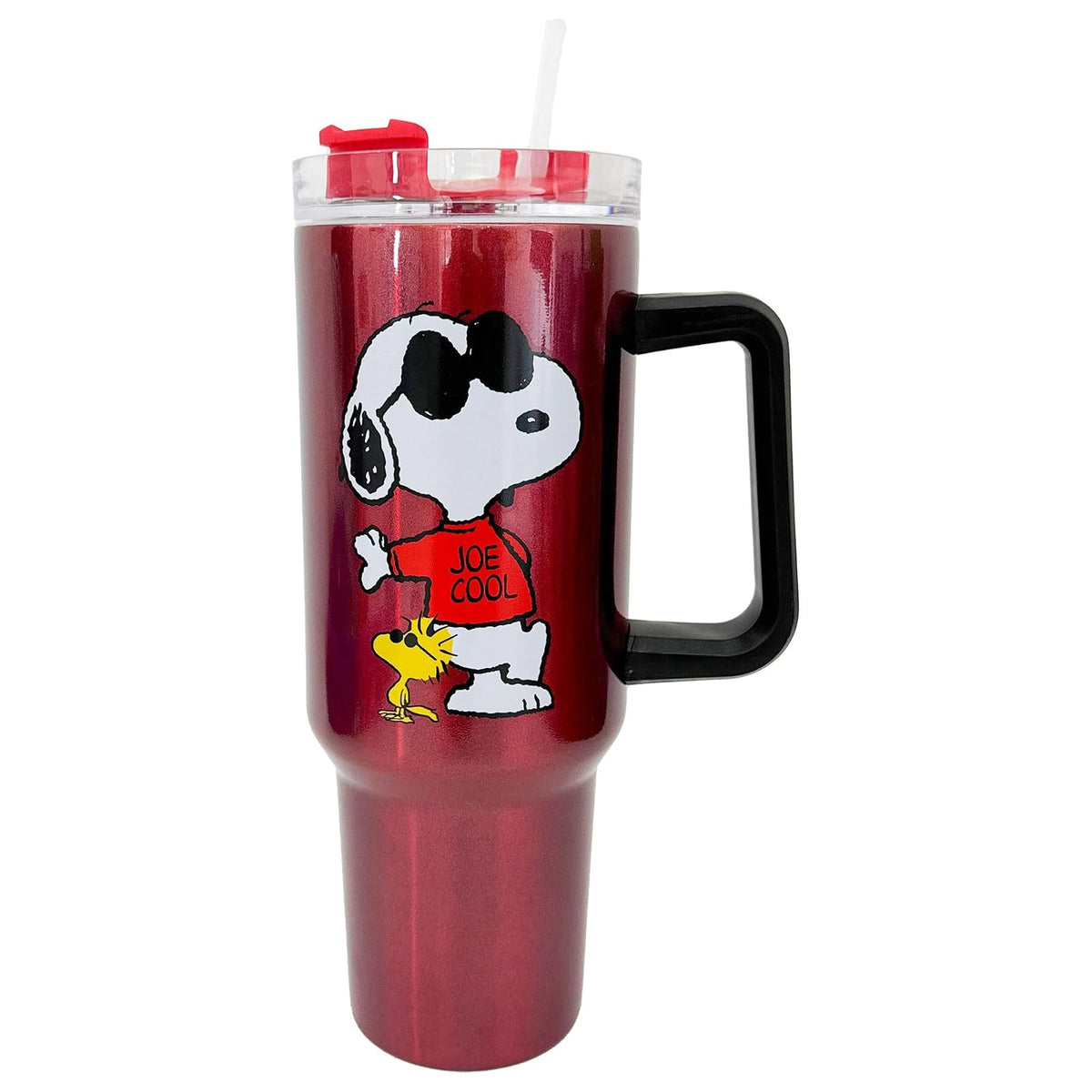 Spoontiques Taza de Viaje Superman Legacy Acero Inoxidable 40 oz - Peanuts Joe Cool - 40 Ounces (1182.9ml)