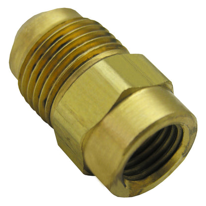 LASCO 17-5813 Adaptador de Latón Abocinado Hembra 1/4" x Macho 3/8" - 1 - 4" x 3 - 8"