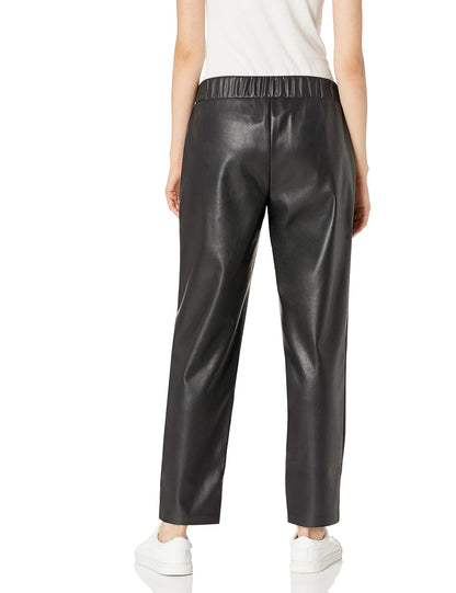 The Drop Pantalón Deportivo Para Mujer, Ajustado Sin Cierre, Negro, por @lisadnyc, 3X Grande Plus