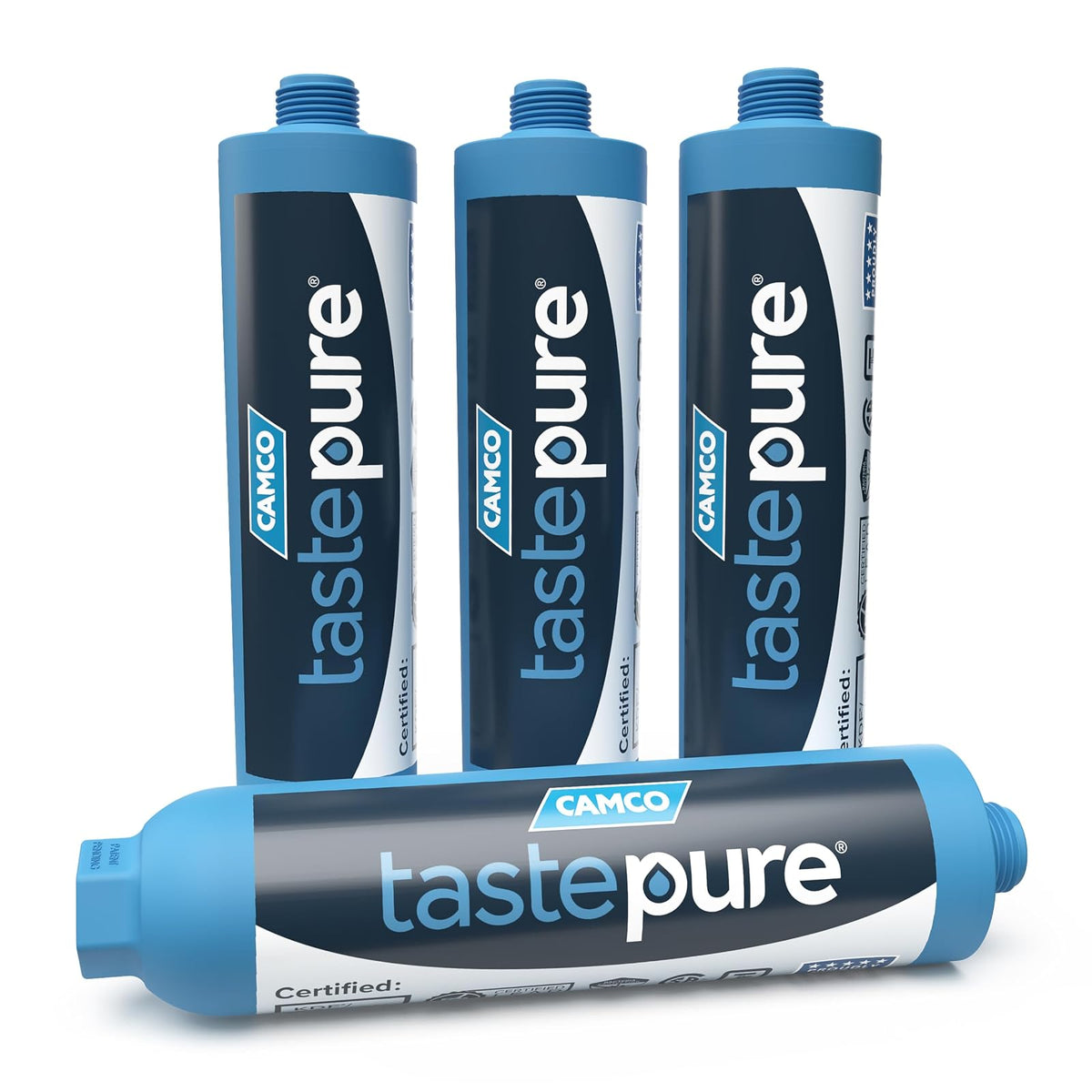 Camco 40042 TastePURE KDF Water Filter - 4 pack - Filter - 4 Pack