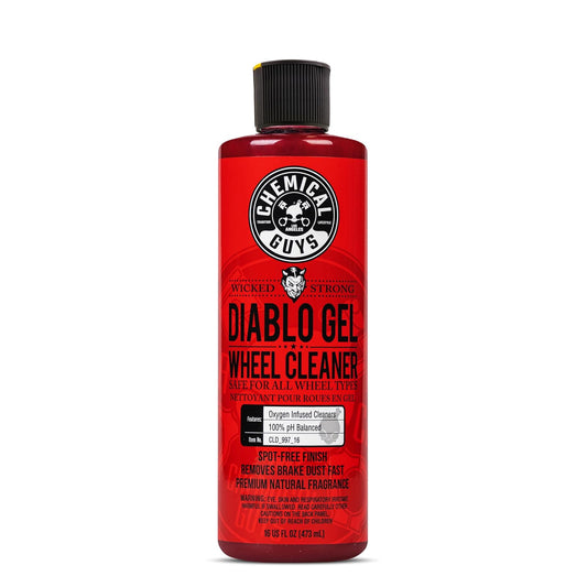 Chemical Guys Diablo Limpiador Concentrado en Gel para Ruedas CLD_997_16SW, 473 ml, Rojo