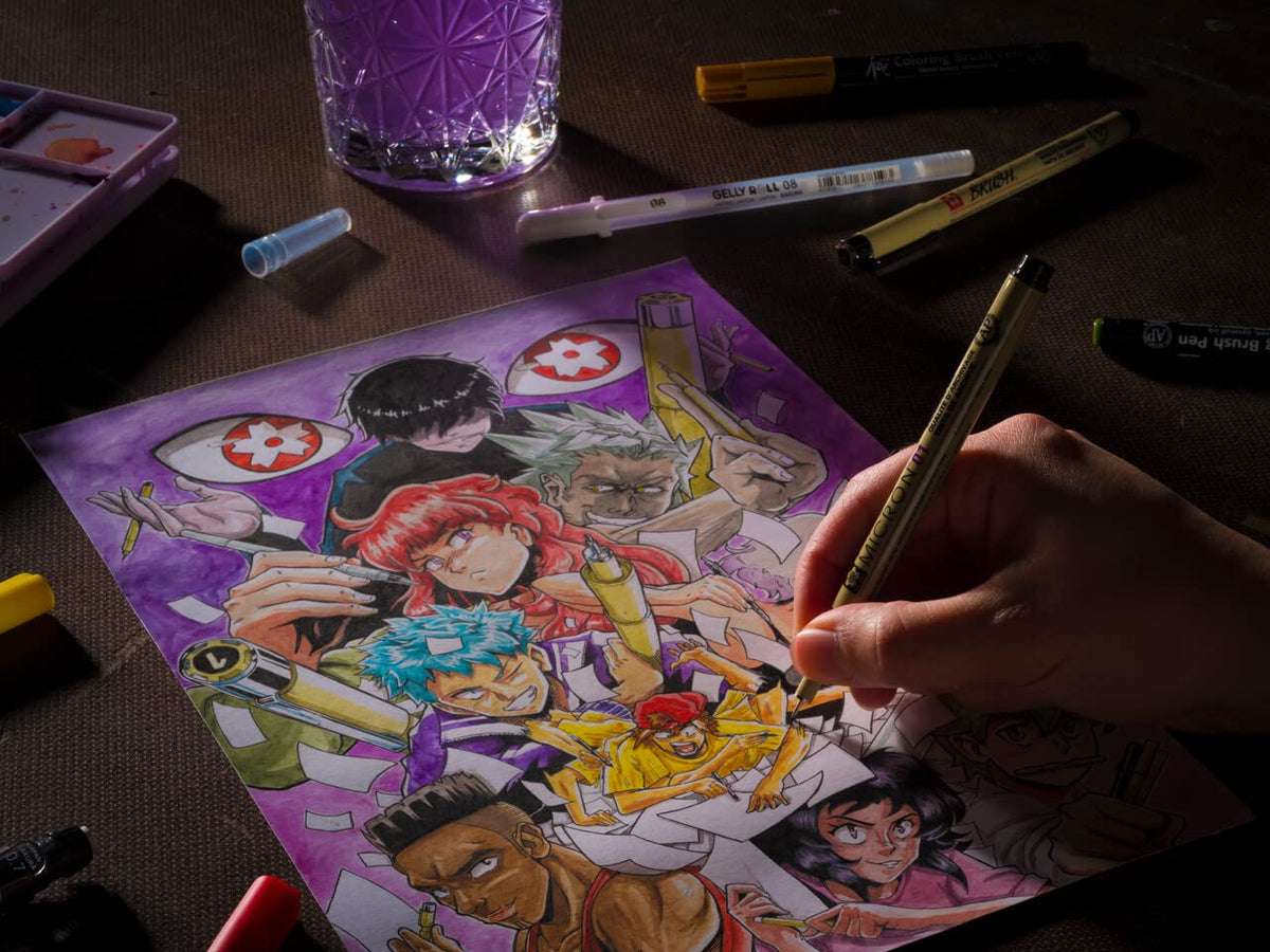 Sakura Set Pigma Para Manga 6 piezas