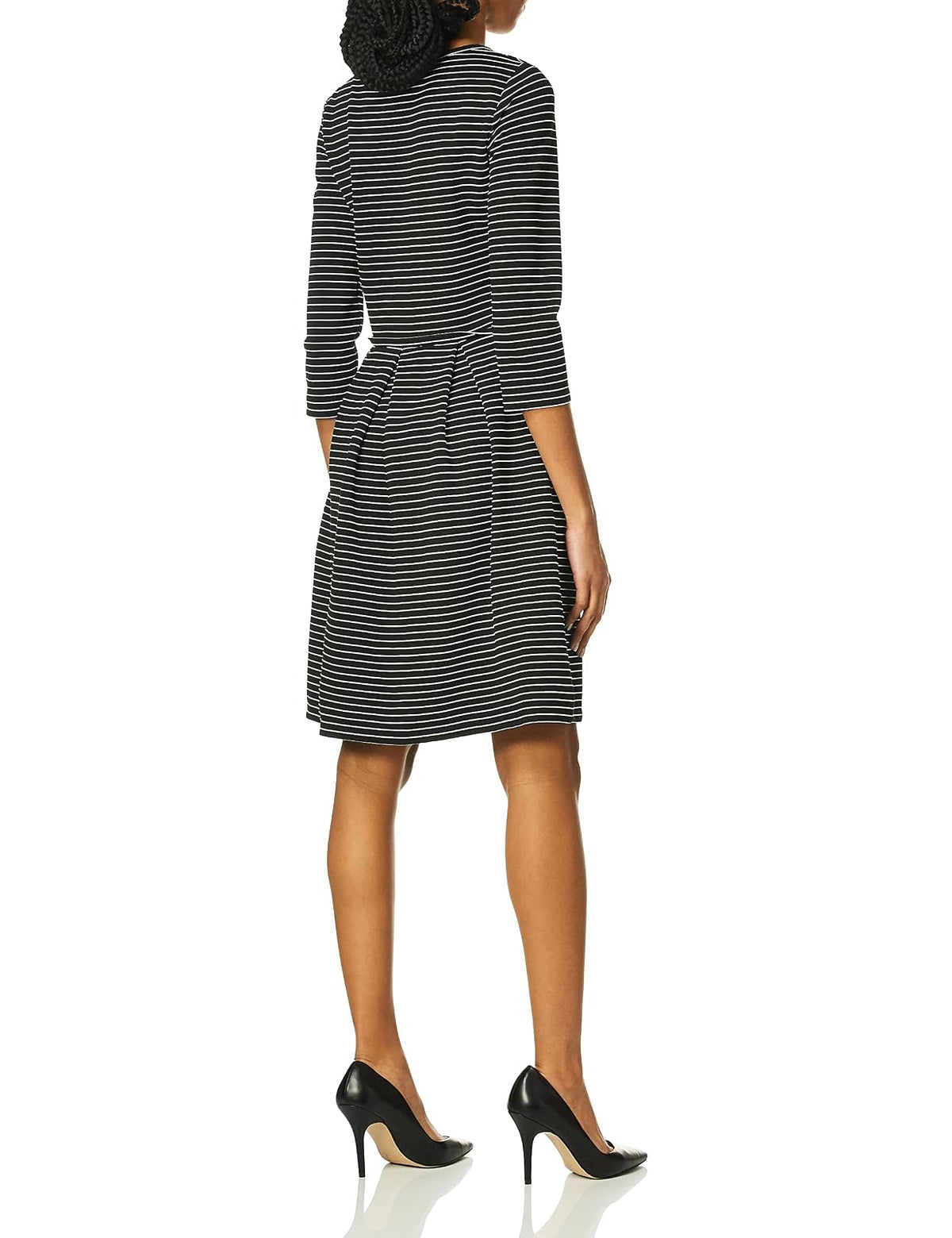 Max Studio Vestido de Manga 3/4. Vestido para Mujer