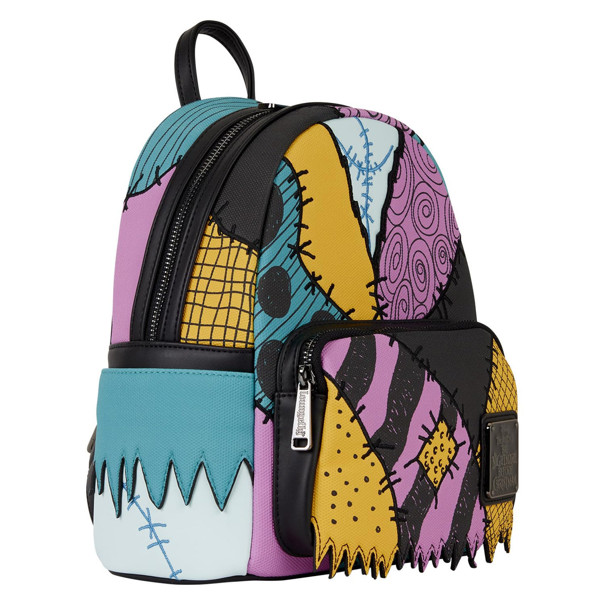 Loungefly Disney: The Nightmare Before Christmas - Sally - Embroidered Cosplay Mini Backpack - Great for Kids & Adults - Collectible Bags