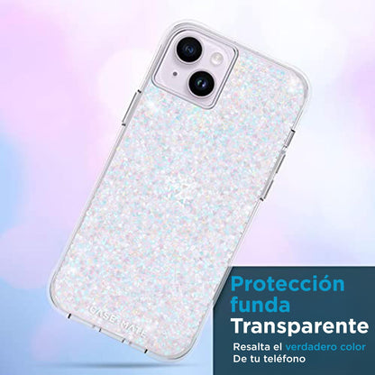 Case-Mate iPhone 14 Plus Case - Twinkle Diamond [10FT Drop Protection] [Compatible with MagSafe] Magnetic Cover with Cute Bling Sparkle for iPhone 14 Plus 6.7", Anti-Scratch, Shock Absorbent, Slim Fit